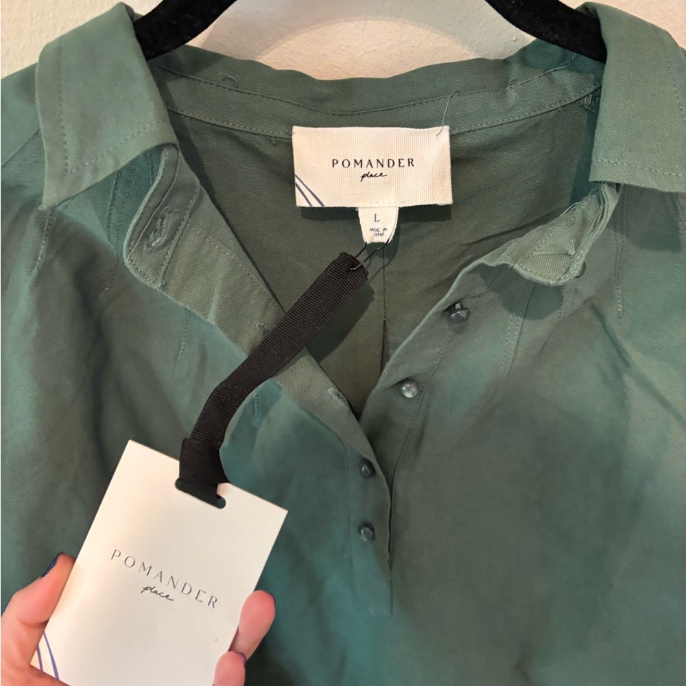 Pomander Place Green Dress